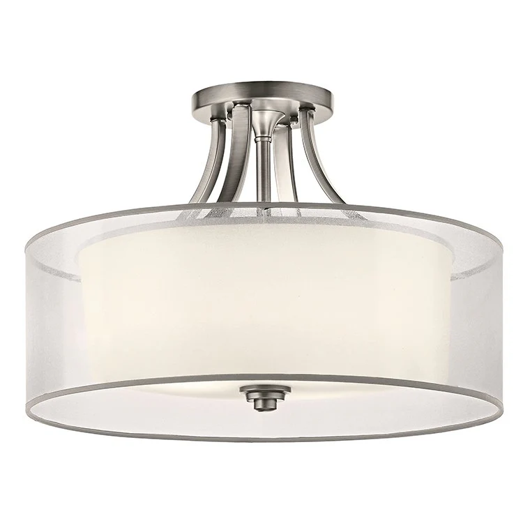 Lacey Four-Light Semi-Flush Mount Ceiling Fixture - Frankwebs