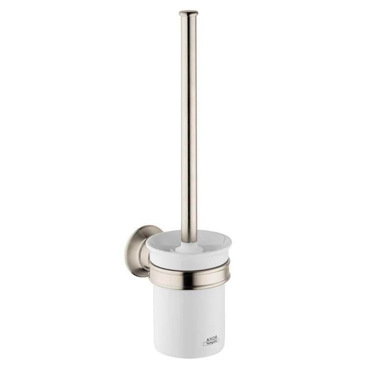 AXOR Montreux Wall Mount Toilet Brush Set - Frankwebs