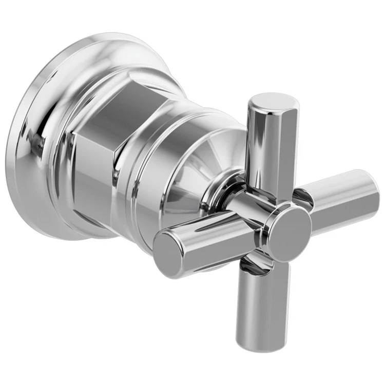 Handle Kit Invari Zinc 1 Cross Brilliance Luxe Gold for Wall Mount Widespread Faucet 2-13/16 Inch - Frankwebs