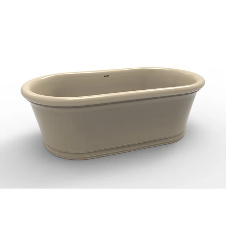 Air Tub Metro Collection Tribeca Freestanding Biscuit Oval Hydroluxe SS 67-1/2 x 35-1/2 x 22 Inch - Frankwebs