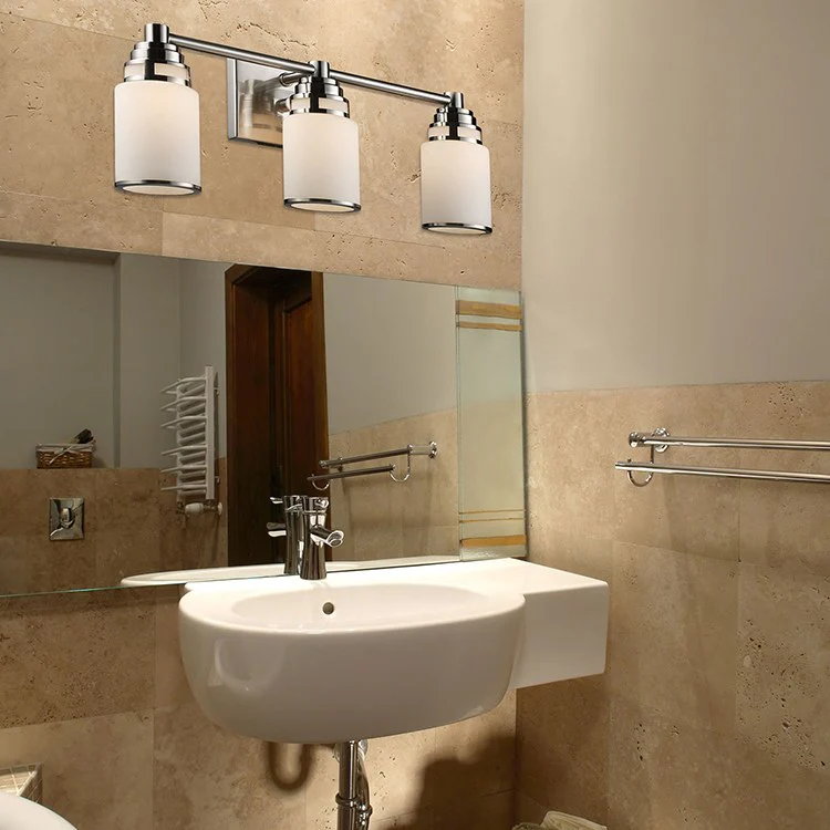 Bryant Three-Light LED Bathroom Vanity Fixture - Frankwebs