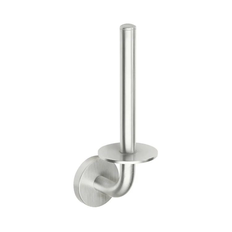 Toilet Paper Holder Tamalpais Vertical Spare Polished Chrome Brass 3-7/16 Inch Wall Mount - Frankwebs