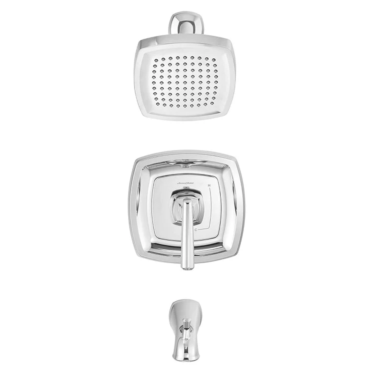 Edgemere Pressure Balance Tub/Shower Valve Trim with Cartridge - Frankwebs