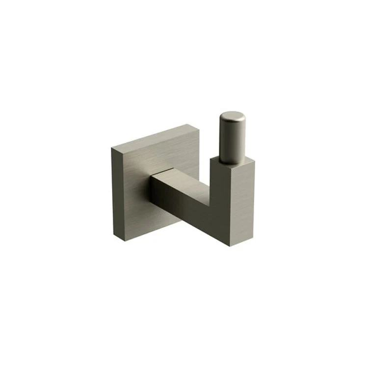 Robe Hook Kubik Black 3-1/8 Inch 2-3/4 Inch Zinc - Frankwebs