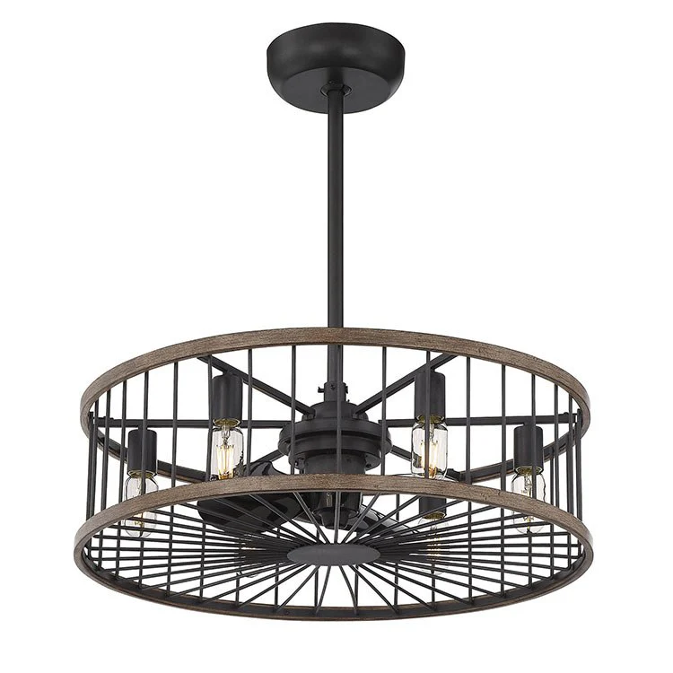 Kona Eight-Light Fan D'Lier - Frankwebs