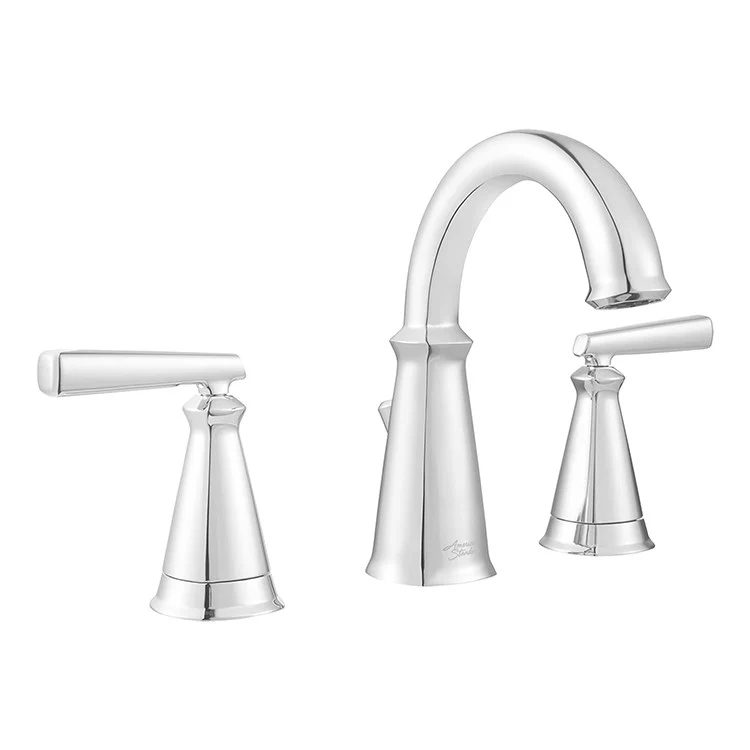Edgemere Two Handle Widespread Bathroom Faucet with Pop-Up Drain - Frankwebs