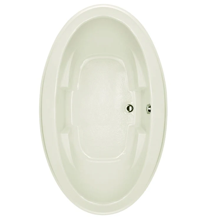 Air Tub Designer Collection Nina Drop-In Bone Oval 8 Jet Acrylic 72 x 44 x 22 Inch - Frankwebs