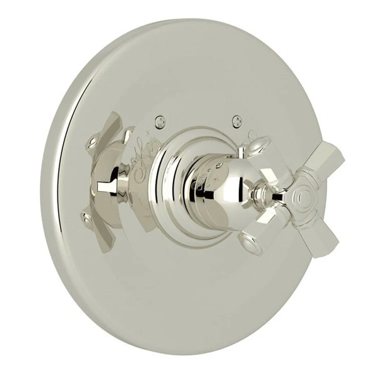Thermostatic Trim Palladian Less Volume Control 1 Cross Polished Nickel 3/4 Inch 12 Gallons per Minute - Frankwebs