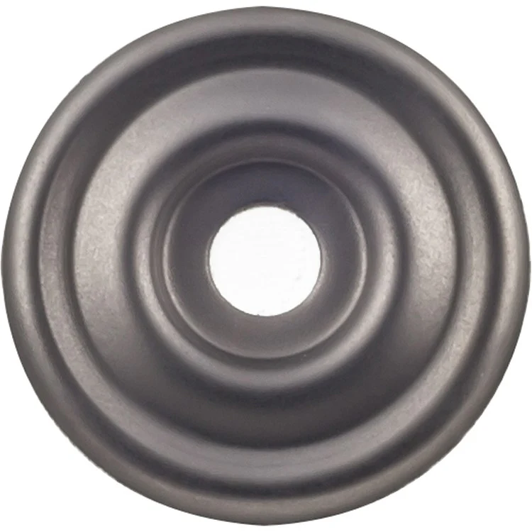Backplate Devon Ash Gray Brixton Circle 1-3/8 Inch Zinc Alloy for Decorative Hardware - Frankwebs
