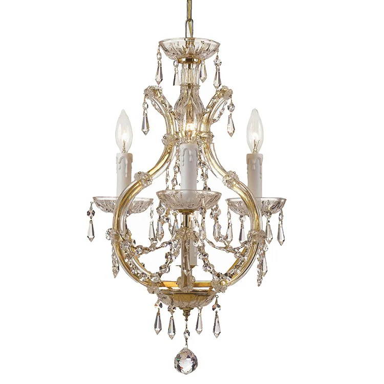 Maria Theresa Four-Light Mini Chandelier - Frankwebs