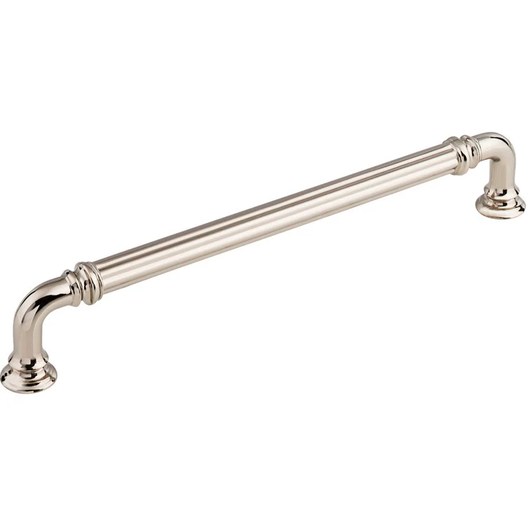 Pull Chareau Reeded Polished Nickel Zinc Alloy 7 Inch - Frankwebs