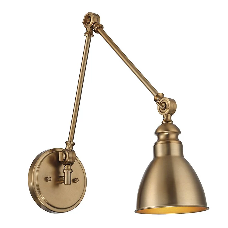 Dakota Single-Light Adjustable Wall Sconce - Frankwebs