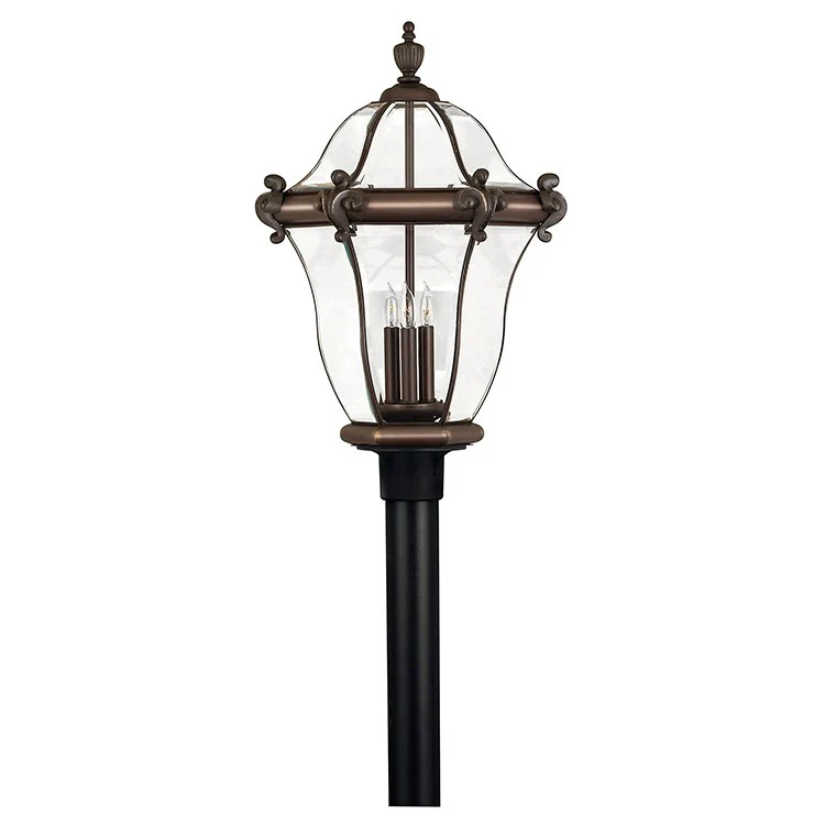 San Clemente Three-Light Post Lantern - Frankwebs