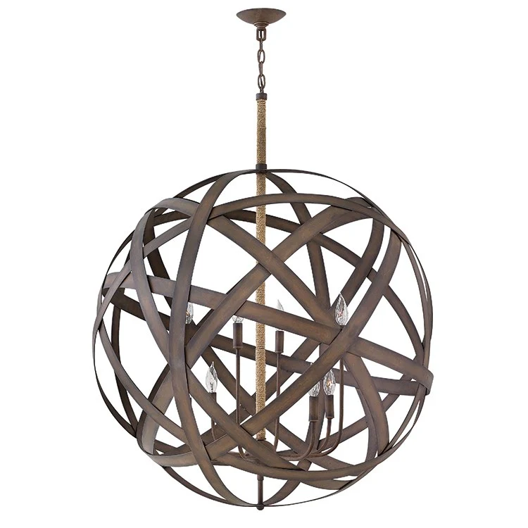 Carson Eight-Light Two-Tier Globe Chandelier - Frankwebs