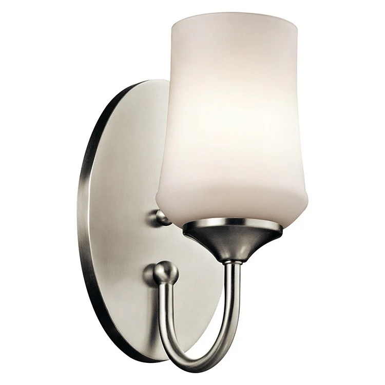 Aubrey Single-Light Bathroom Wall Sconce - Frankwebs