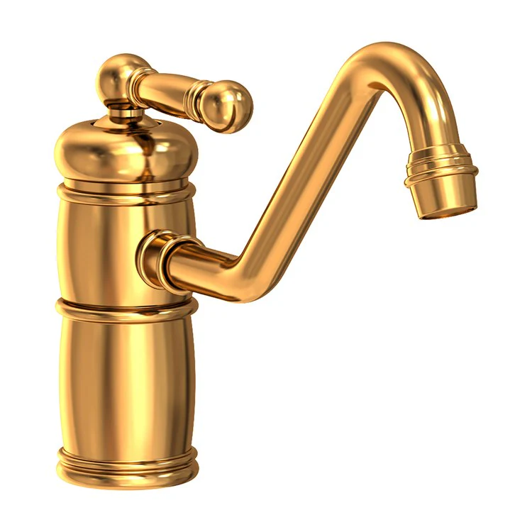 Kitchen Faucet Nadya 1 Lever ADA English Bronze Spout Height 5-11/16 Inch Spout Reach 9-11/16 Inch 1.8 Gallons per Minute - Frankwebs