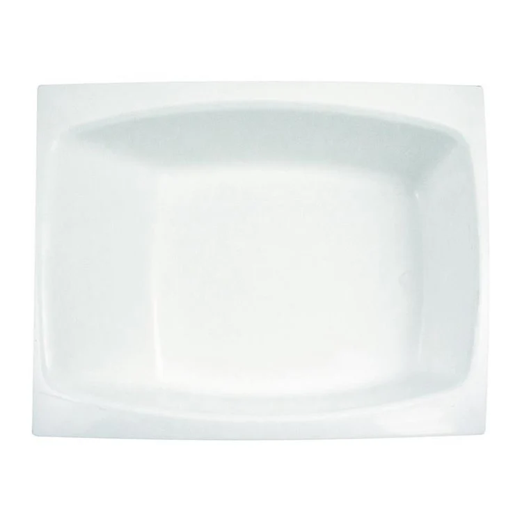 Combination Tub Ston Collection Sapphire 41 x 28 x 20 Inch Drop-In End Drain Almond Rectangle - Frankwebs