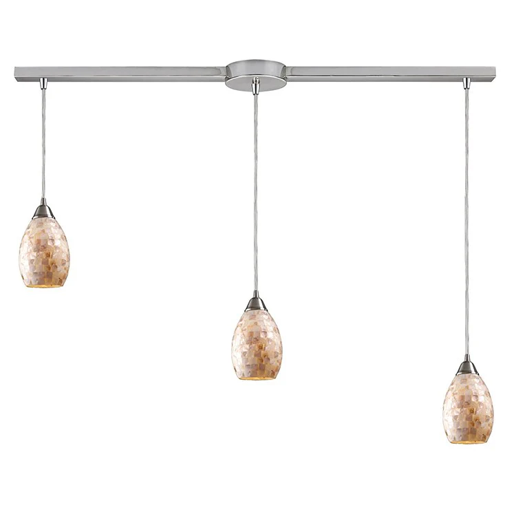 Capri Three-Light Linear Pendant - Frankwebs