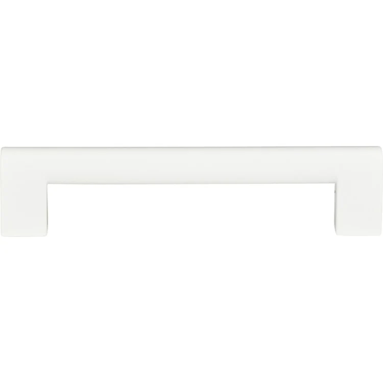 Drawer Pull Atlas Round Rail Brushed Nickel Zinc Alloy 5-1/16 Inch 5-3/4 x 1/2 Inch - Frankwebs