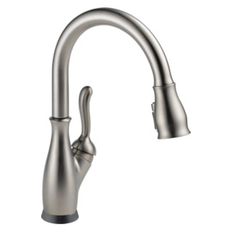 Kitchen Faucet Leland 8 Inch Spread 1 Lever ADA Chrome Diamond Seal/VoiceIQ/ShieldSpray/Touch2O Pull Down 1.8 Gallons per Minute - Frankwebs