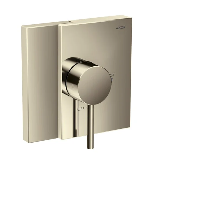 Pressure Balance Valve Trim Edge Square 1 Lever Chrome ADA 5.55 Gallons per Minute - Frankwebs