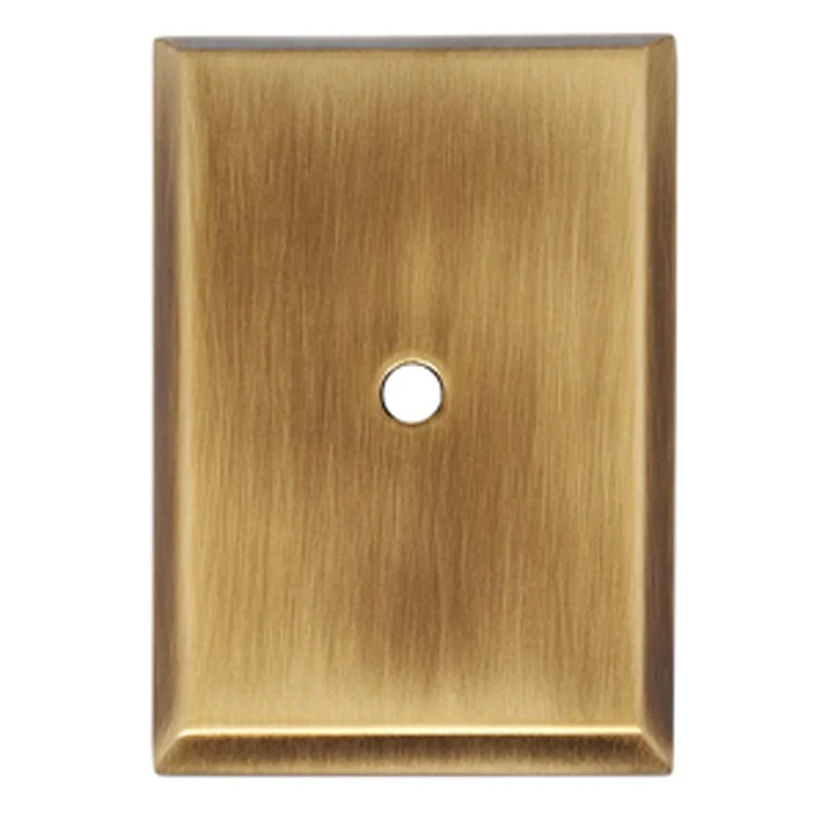 Backplate A610-14 1-1/4 x 1-7/8 Inch Unlacquered Brass - Frankwebs