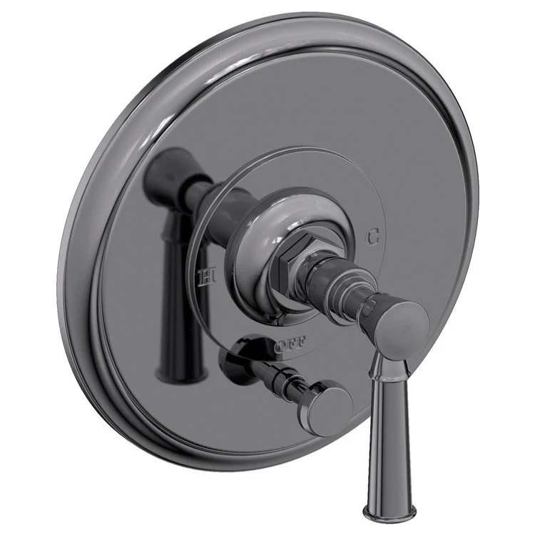 Vander Pressure Balance Tub/Shower Valve Trim Only with Lever Handle - Aged Brass - Frankwebs