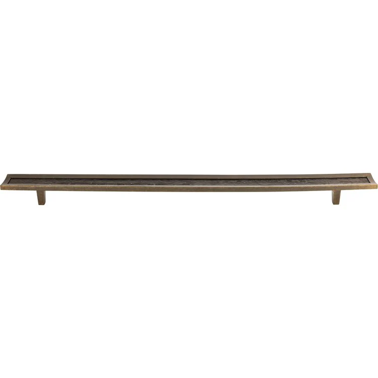 Drawer Pull Atlas Primitive Appliance Burnished Bronze Zinc Alloy 14 Inch 18 x 1-5/16 Inch - Frankwebs