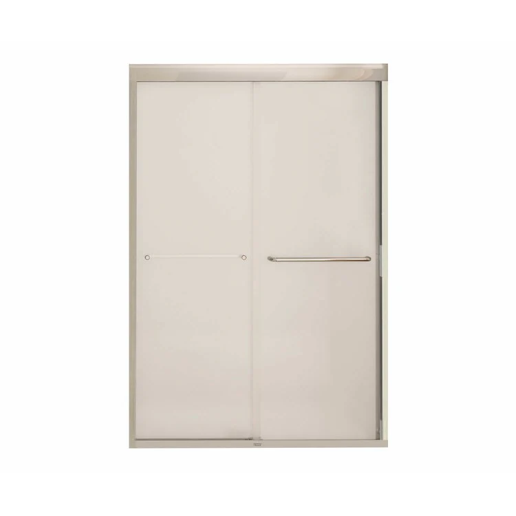 Shower Door Kameleon Sliding 43-47L x 71H Inch Chrome Frosted 1/4 Inch 43-47x71 Inch - Frankwebs
