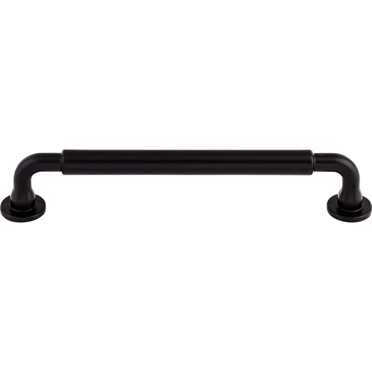 Pull Serene Lily D Handle for Decorative Hardware Flat Black Zinc Alloy 6-5/16 Inch - Frankwebs