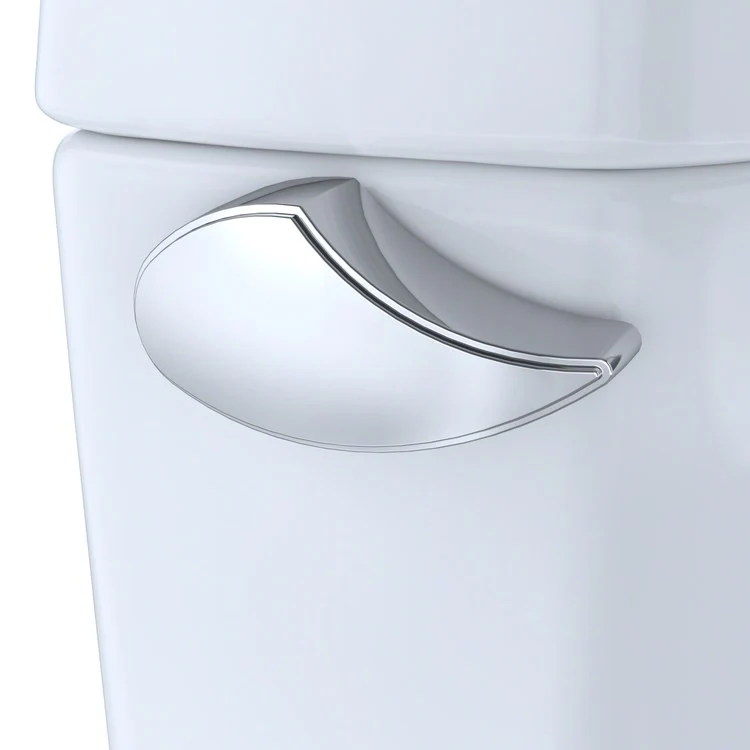 Toilet Drake II 2 Pieces Universal Height Cotton Elongated ADA 30 Inch 1.28 Gallons per Flush Left Hand Chrome Soft Close - Frankwebs