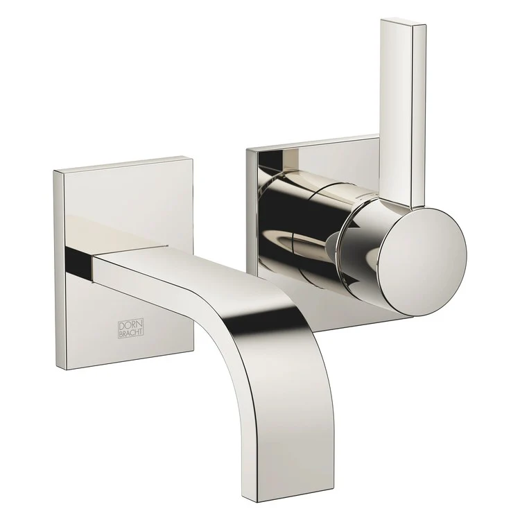 Lavatory Faucet MEM Wall Mount Mixer 1 Lever ADA Chrome 1.2 Gallons per Minute Less Drain 2 Hole - Frankwebs
