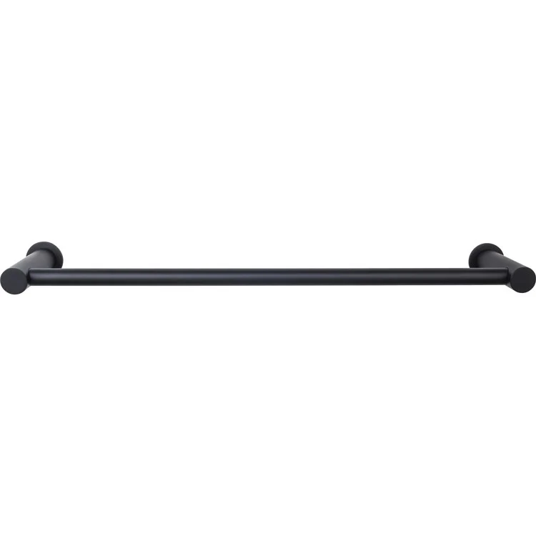 Towel Bar Hopewell 30 Inch Single Flat Black Zinc Alloy 3-5/8 Inch for Bath Hardware - Frankwebs