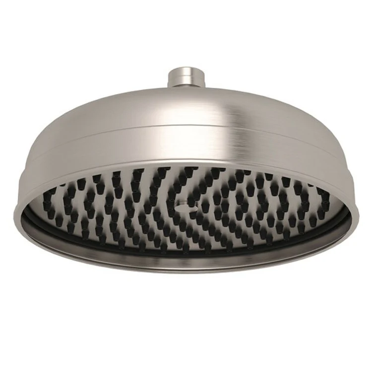 Showerhead 1 Function Transitional Polished Nickel 8 Inch 1.8 Gallons per Minute Round Rain - Frankwebs