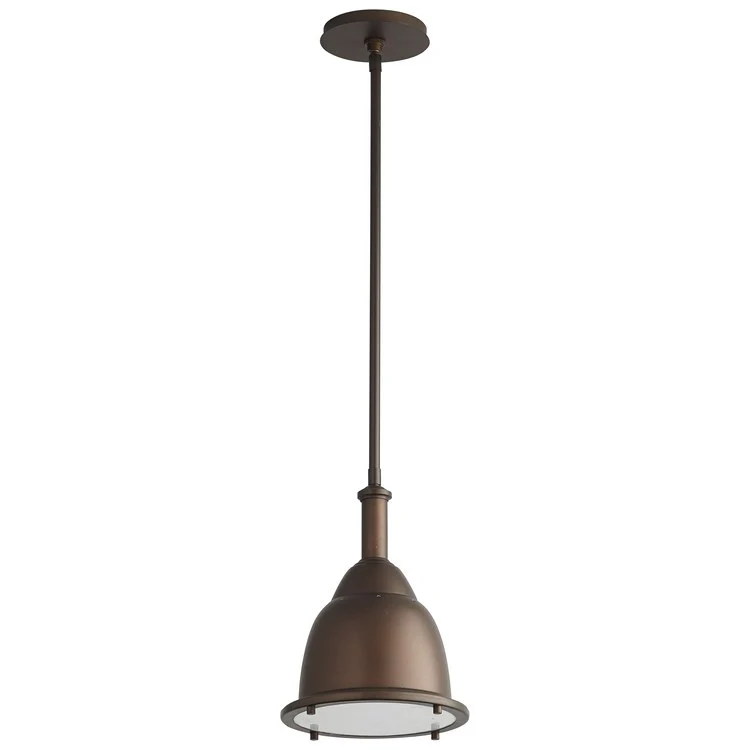 Ruvo Single-Light 24-Watt LED Pendant - Satin Nickel - Frankwebs