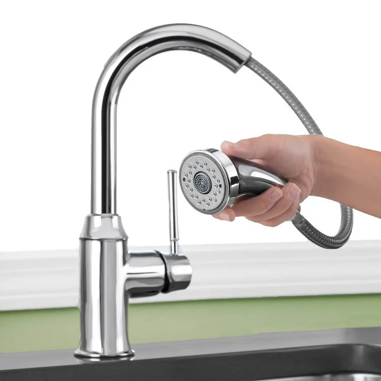 Talis C Single Handle Pull Down Prep Faucet with Dual Spray - Frankwebs
