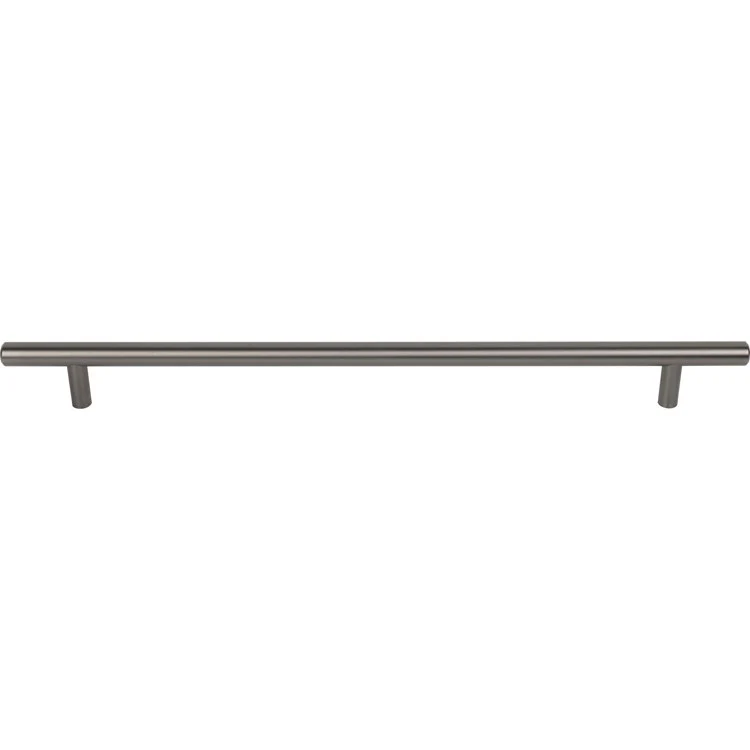 Pull Hopewell Bar for Decorative Hardware Brushed Satin Nickel Steel 26-15/32 Inch - Frankwebs