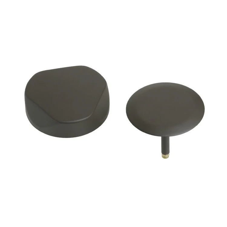 Waste and Overflow Trim Turn Control with Metal Handle Polished Chrome 3-1/2 Inch Brass 3-1/2 Inch - Frankwebs