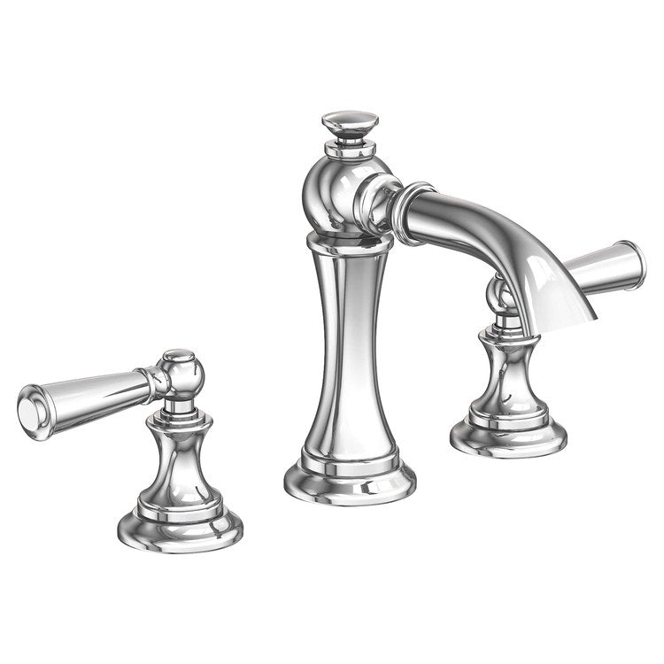 Lavatory Faucet Sutton Widespread 8 to 20 Inch Spread 2 Lever ADA White 1.2 Gallons per Minute Brass Spout Height 4-1/8 Inch - Frankwebs