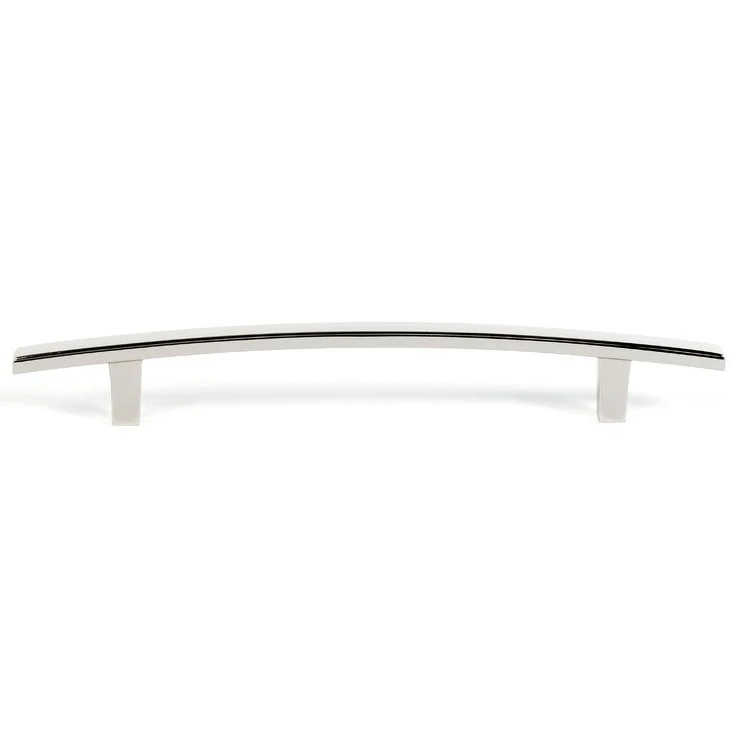 Pull Arch Polished Chrome Brass 6 Inch 8-3/4 Inch 1-1/4 Inch - Frankwebs