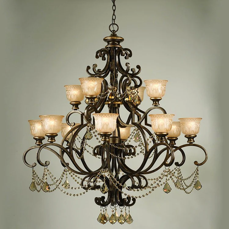 Norwalk Twelve-Light Chandelier - Frankwebs
