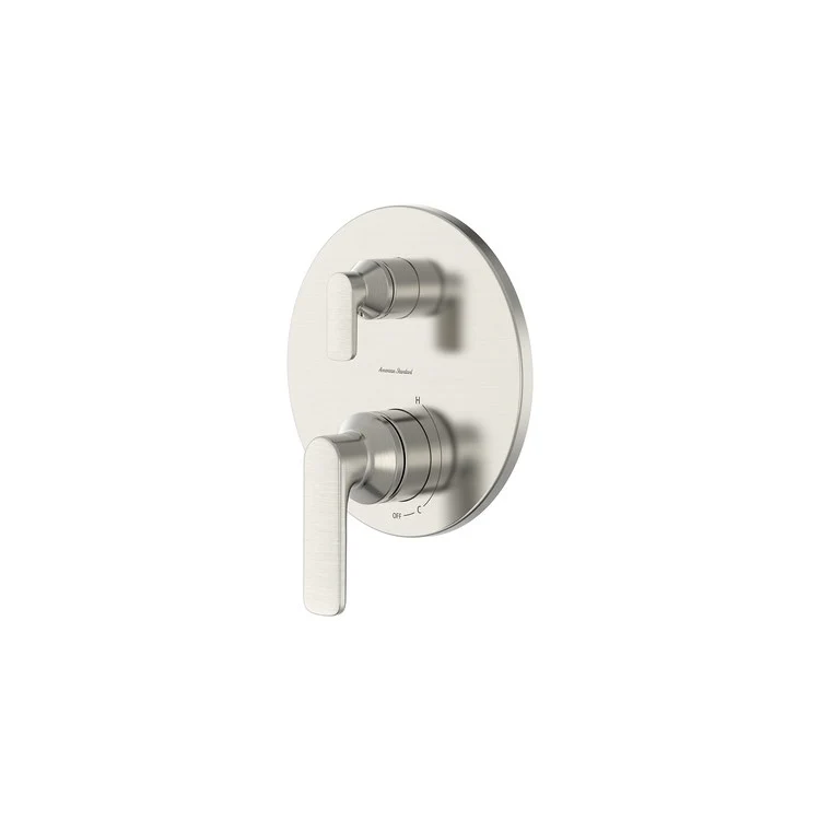 Pressure Balance Valve Trim Aspirations 2 or 3 Way 2 Lever Brushed Nickel WaterSense ADA - Frankwebs