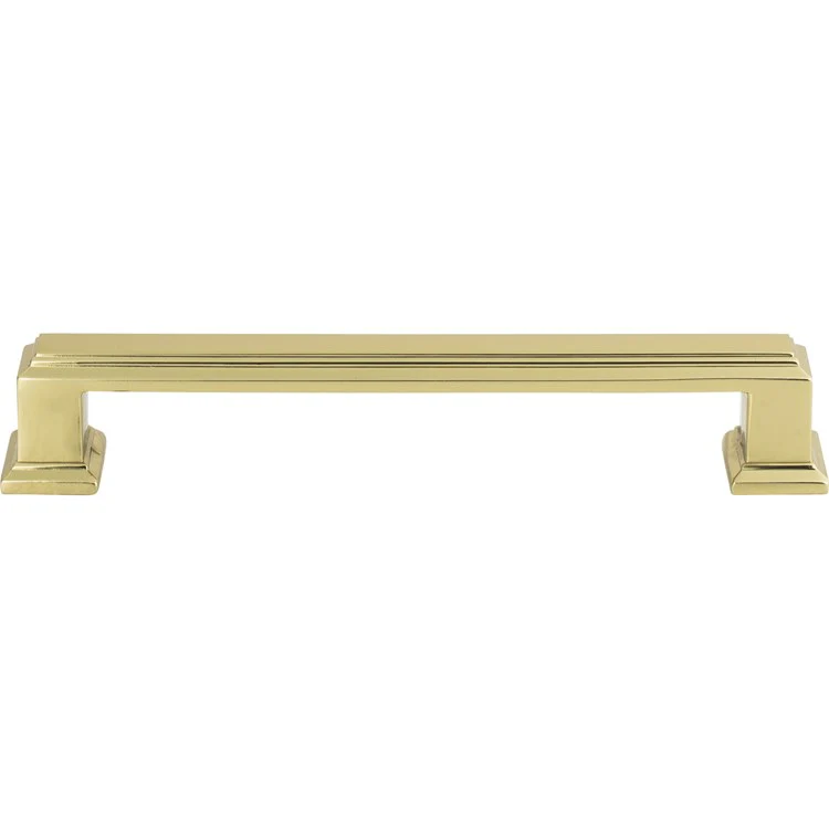 Drawer Pull Atlas Sutton Place Brushed Nickel Zinc Alloy 5-1/16 Inch - Frankwebs