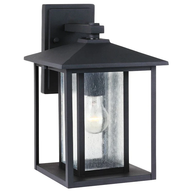 Hunnington Single-Light Large Outdoor Wall Lantern - Frankwebs
