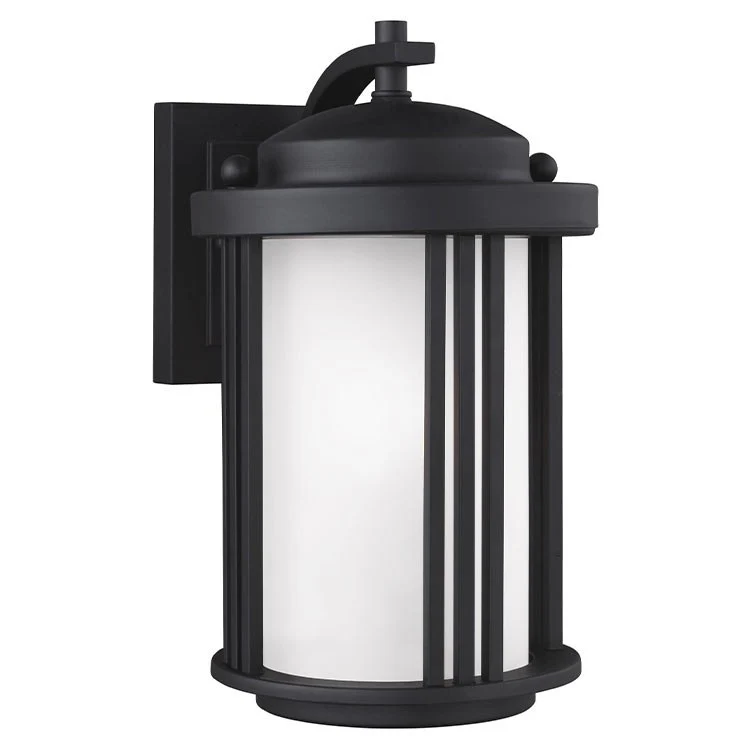Crowell Single-Light LED Small Outdoor Wall Lantern - Frankwebs