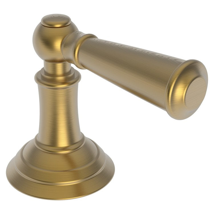 Diverter Handle Aylesbury Brass Flow Control Lever Matte White Round Escutcheon - Frankwebs