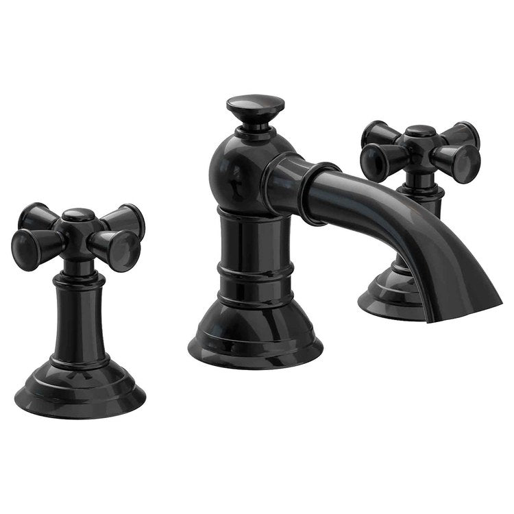 Aylesbury Two Handle Widespread Bathroom Faucet with Drain - Frankwebs