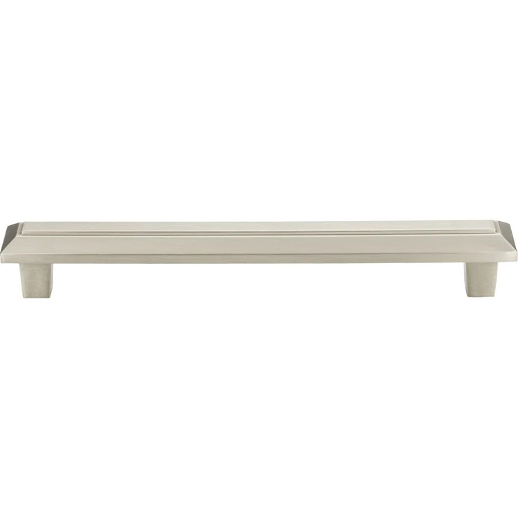 Drawer Pull Atlas Trocadero Brushed Nickel Zinc Alloy 6-5/16 Inch 7-1/4 x 7/8 Inch - Frankwebs