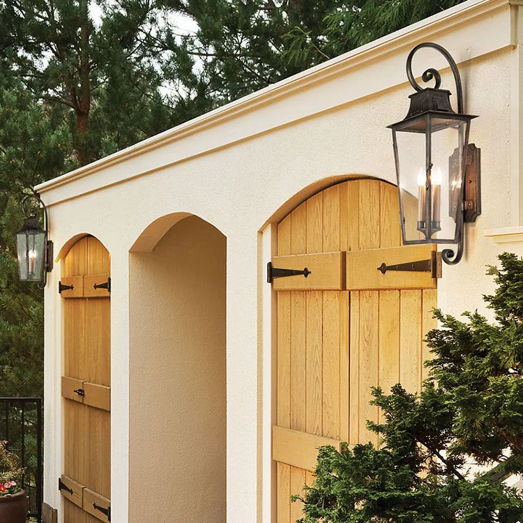 Parisian Square Two-Light Medium Outdoor Wall Lantern - Frankwebs