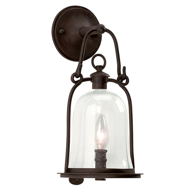 Owings Mill Single-Light Small Outdoor Wall Lantern - Frankwebs